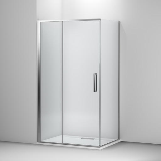 Mira Ascend 1200 x 800mm Framed Sliding Shower Door and Side Panel