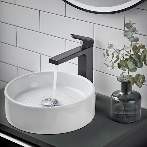 hansgrohe Vernis Shape High Rise Basin Mixer Tap 190 Matt Black