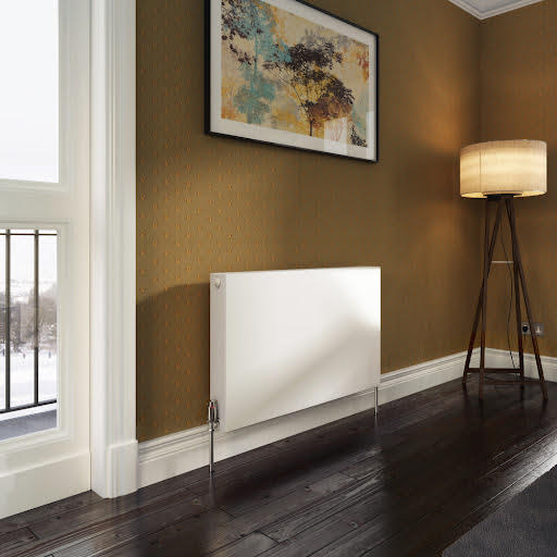 Stelrad Planar K1 Type 11 400 x 1000mm Single Panel Radiator Single Convector - 140911