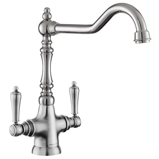 Rangemaster Waverley Traditional Kitchen Mixer Tap - Polished Nickel - TWAVDLPN