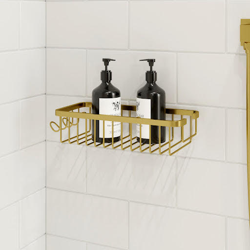 Architeckt Gold Shower Basket Caddy