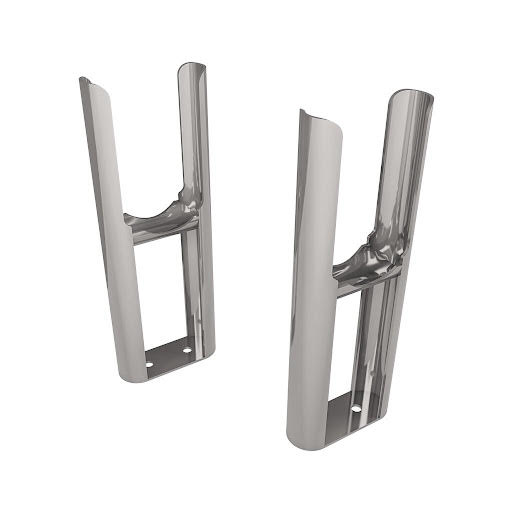 Eastlake Rivassa Radiator Legs for 2 Column Radiators - Chrome