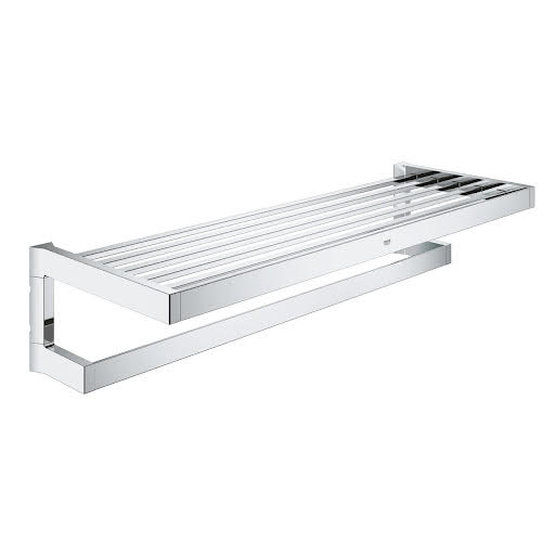 Grohe Selection Cube Towel Rack and Towel Rail - Chrome