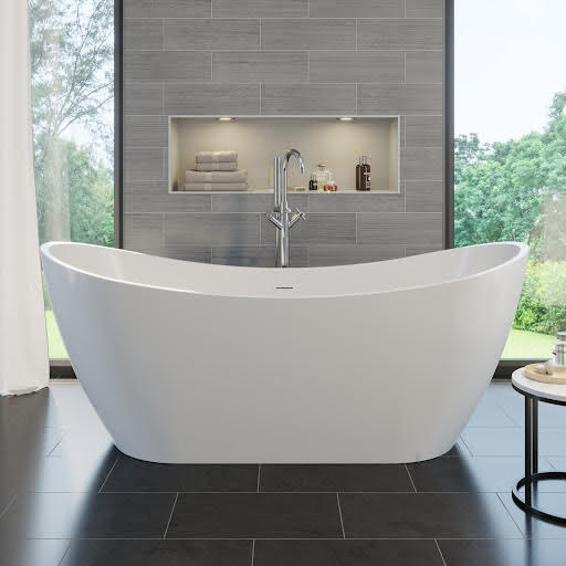 Affine Montriond Freestanding Bath 1700mm With Built-In Waste