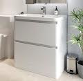 White Bathroom Vanity Units