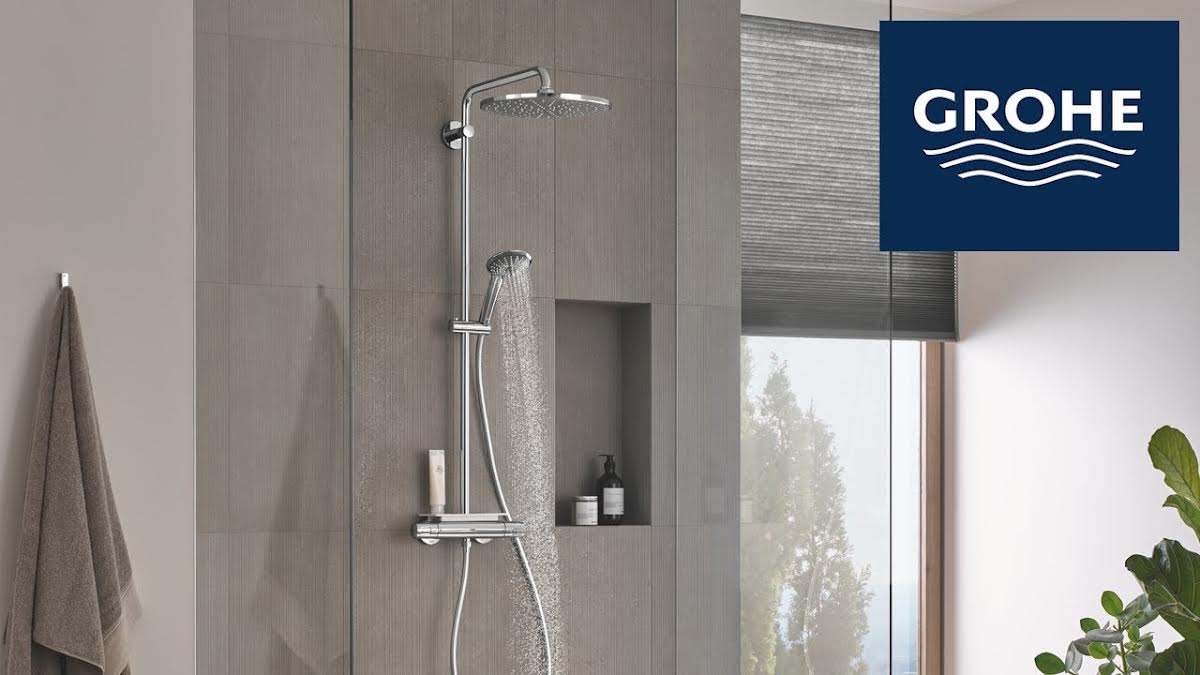 Grohe Vitalio Joy System 260 Thermostatic Mixer Shower