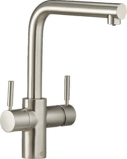 InSinkErator 3-in-1 Boiling Water Tap with NeoTank – Angular Brushed