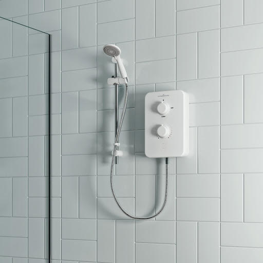 Gainsborough Slim Duo Electric Shower White 9.5kw GSD95