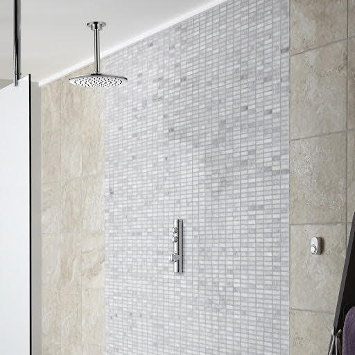 Aqualisa iSystem Smart Concealed Shower Ceiling Fixed Head (High