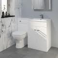 White Vanity Unit & Toilet Suites