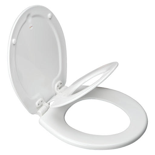 Bemis 4250 Next Step STATITE Training Soft Close Round White Toilet Seat