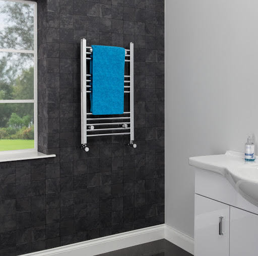 Duratherm Dual Fuel Heated Towel Radiator 1200 x 450mm Flat Manual