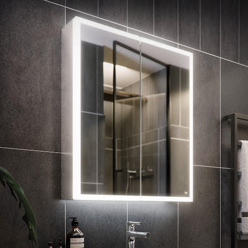 Illuminated Smart and Practical LED Mirror Cabinet 800x600