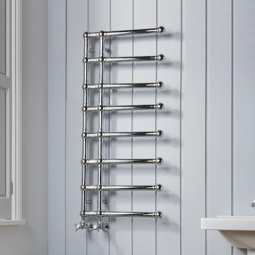 Towelrads Blandford Heated Towel Radiator - Chrome 1200 x 500mm