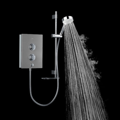 Mira Decor Electric Shower 9.5kW Warm Silver