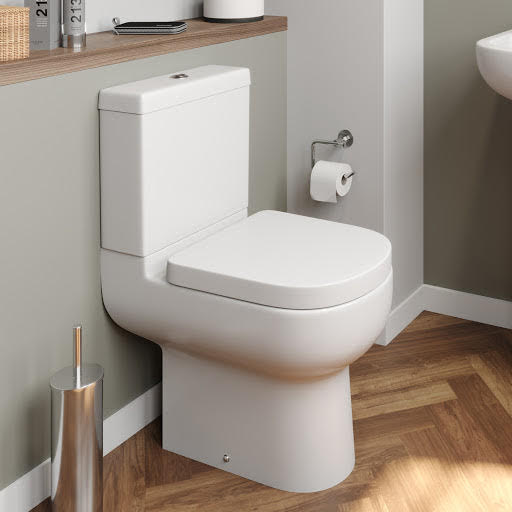 Oceane Space Saving  Modern Toilet & Soft Close Seat