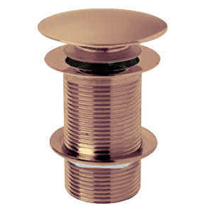 BC Designs Push Down Unslotted Basin Waste Copper - WAS222