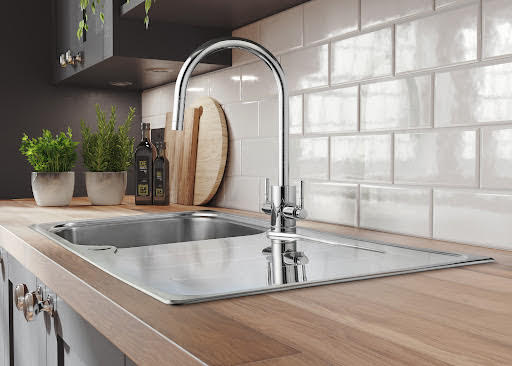Rangemaster Aquatrend1 Kitchen Mixer Tap Chrome - TRE1CM/