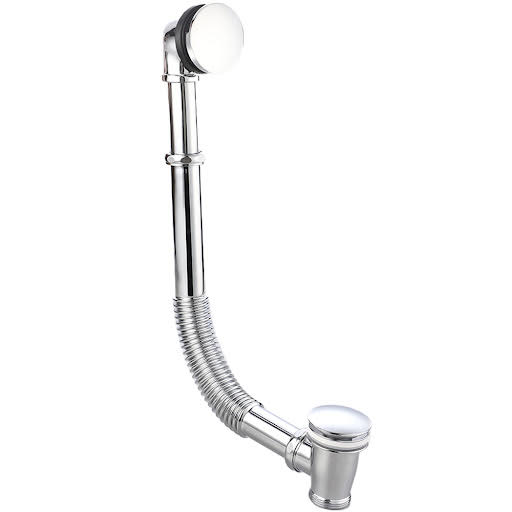 Park Lane Adjustable Freestanding Bath Waste - Chrome