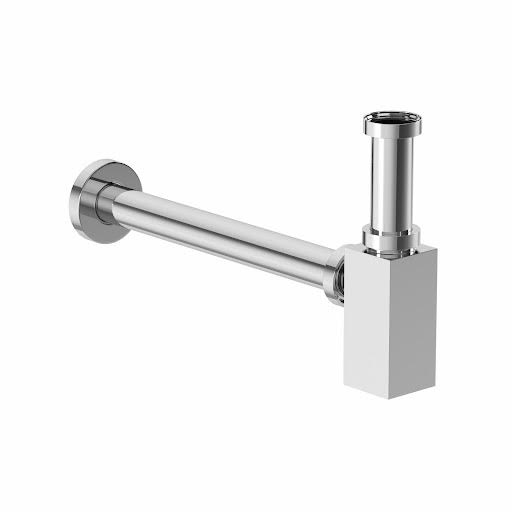 Architeckt Square Basin Bottle Trap 1 1/4" (32mm) - Chrome