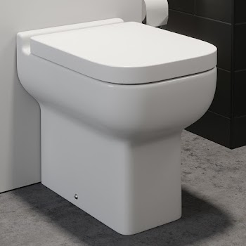 Modern Bathroom Toilet Unit Concealed Cistern BTW Soft Close Seat Grey Amelie 13 Modern Bathroom Toilet Unit Concealed Cistern BTW Soft Close Seat Grey Amelie -Bathroom Supplies Store