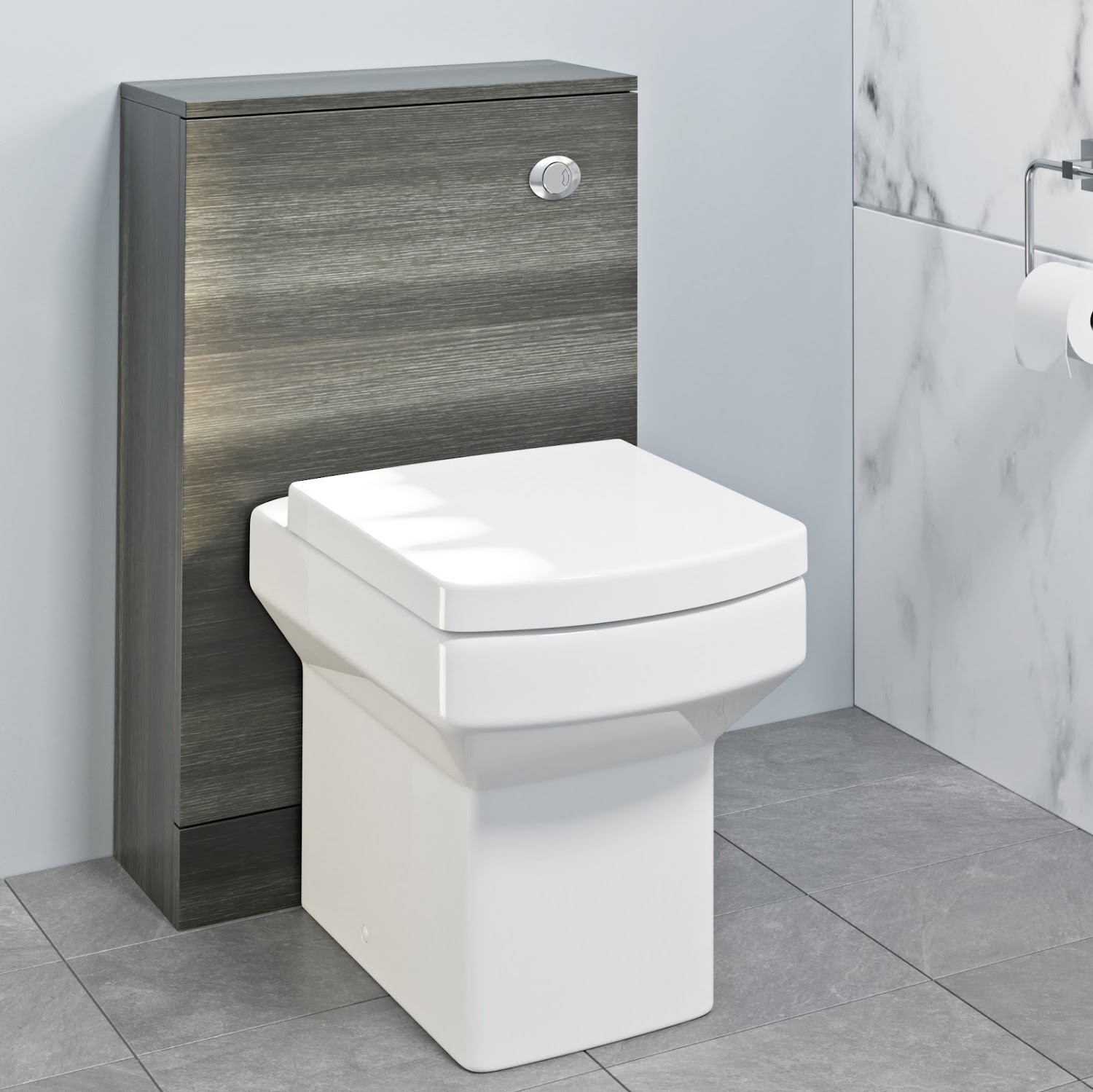 wall hung toilet and concealed cistern