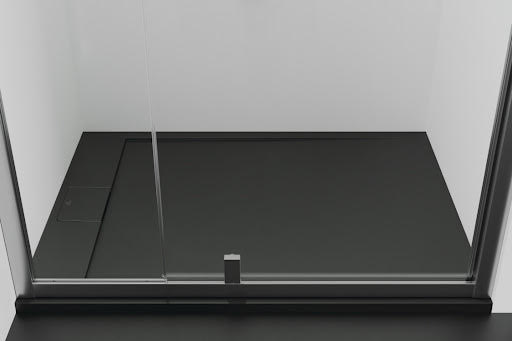 Ideal Standard i.life Ultra Flat S Non Slip Shower Tray 1000 x 700mm Jet Black - T5240FV