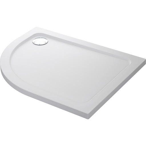 Non Slip Offset Quadrant Shower Trays Plumbworld