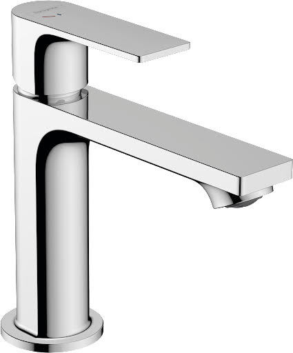 hansgrohe Rebris E 110 CoolStart Ecosmart Basin Mixer Tap - Chrome