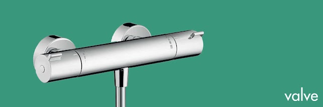 Hansgrohe Crometta Ecostat Thermostatic Bar Mixer Shower Valve Bathroom Chrome 11 width=750