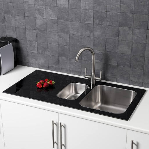 Glass Kitchen Sinks - Plumbworld