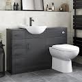 Black Bathroom Vanity Units