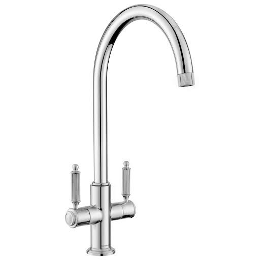 Rangemaster Hemlock Traditional Kitchen Mixer Tap - Chrome - THEMDLCM