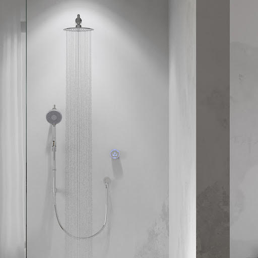 Aqualisa Smart Glo Dual Wall Fed Digital Shower Gravity