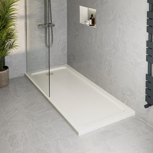 Podium Low Profile 1700 x 700mm Non-Slip Shower Tray with Waste
