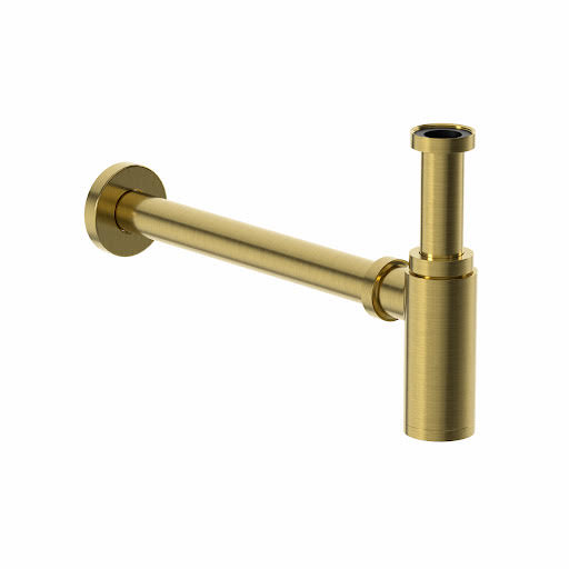 Architeckt Round Basin Bottle Trap 1 1/4" (32mm) - Brushed Brass