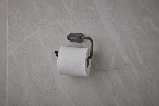 hansgrohe AddStoris Toilet Roll Holder Matt Black - 41771670