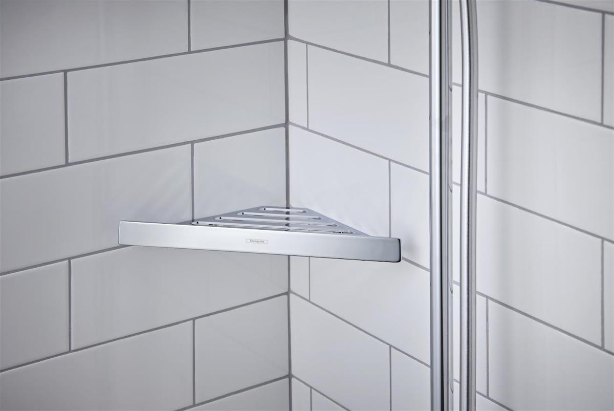 Hansgrohe AddStoris Corner Shower Caddy Shelf Chrome - 41741000