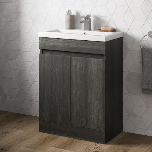Artis Grey Wood Bathroom Furniture Plumbworld