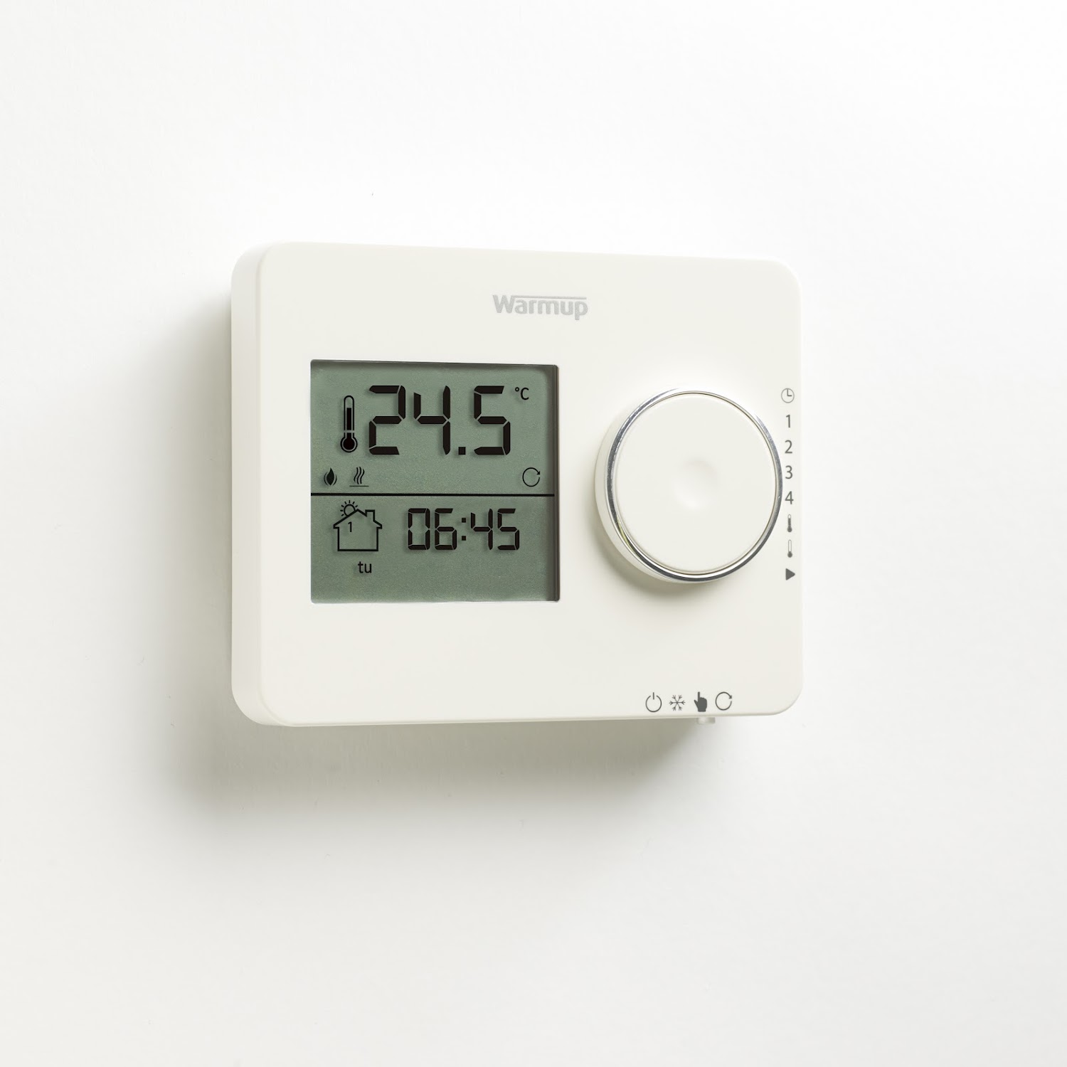 Warmup Manual Control Thermostat Programme Controller Underfloor Heating Wh...