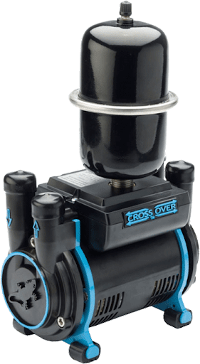 negative head shower pump installation