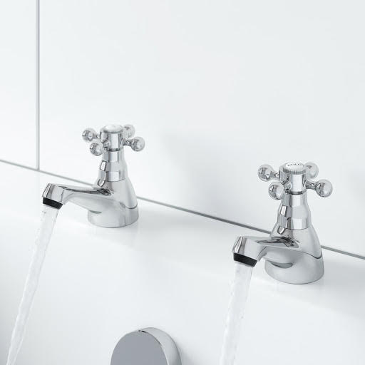 Park Lane Oxford Bath Pillar Taps