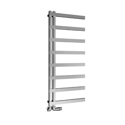 Solaro Platani 1150 x 500mm Heated Towel Radiator - Chrome