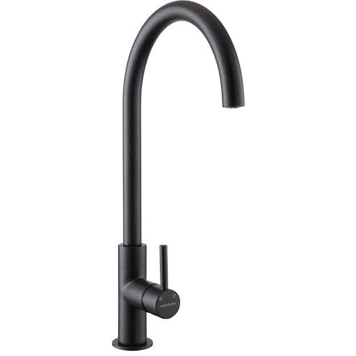 Rangemaster Igneous Kitchen Mixer Tap - Ash Black, Single Lever - TIGNSLAS