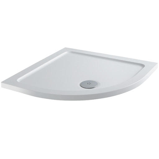 Podium Low Profile Quadrant Non-Slip Shower Tray 900mm with Waste