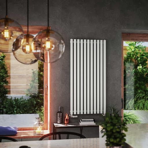 Terma Rolo Room White Designer Radiator 1200 x 590 mm