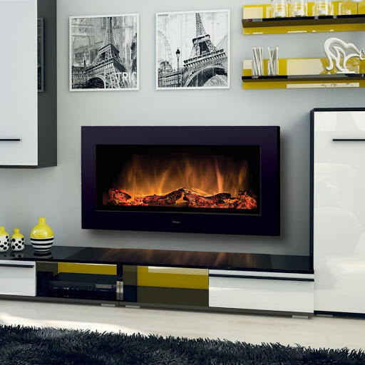 Dimplex SP16 Wall Mounted Remote Control Electric Fire - SP16E