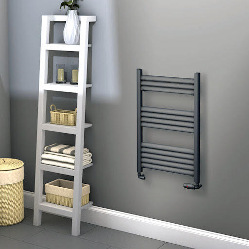 Towelrads Eton Heated Towel Radiator - Anthracite 800 x 500mm