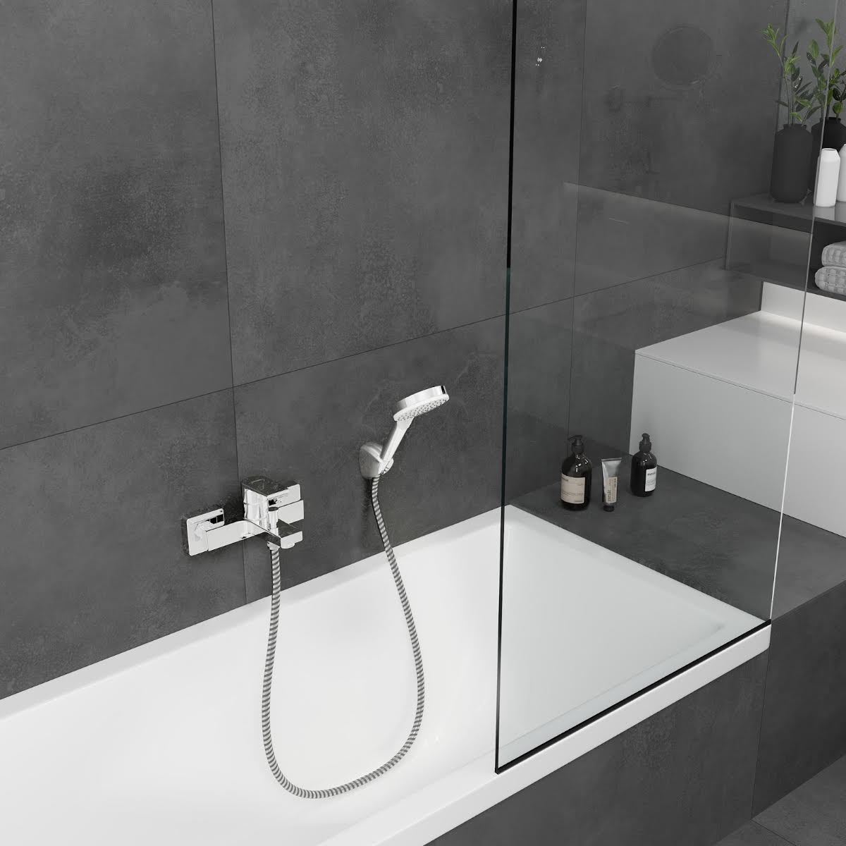 Wall Mounted Bath Taps - Plumbworld