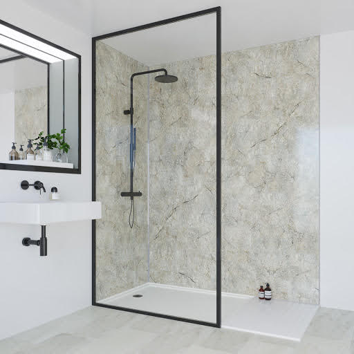Multipanel Classic Antique Marble Wall Panel Hydrolock 2400 x 598mm